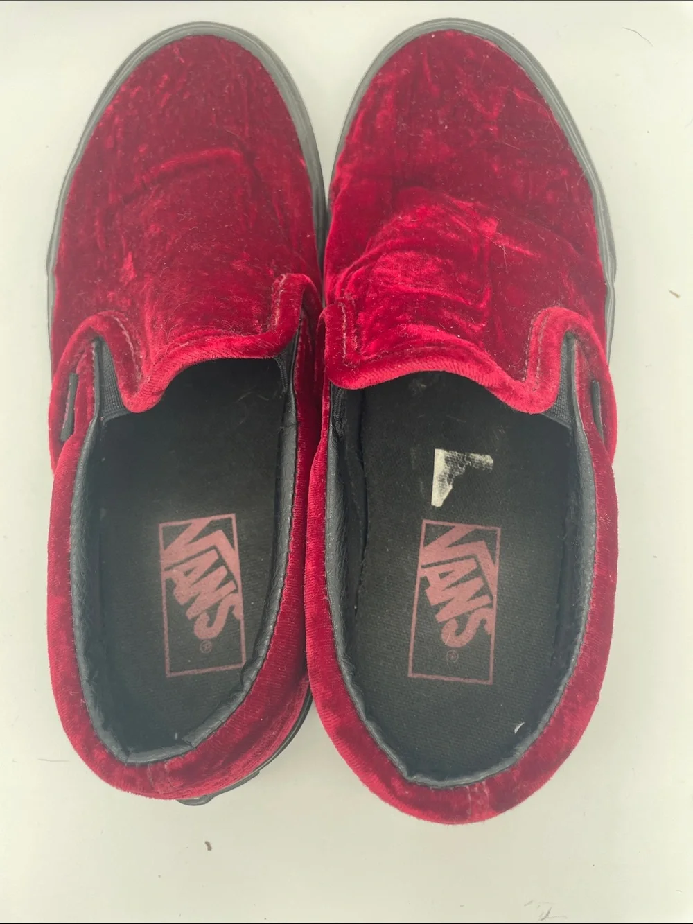 Vans soft velvet